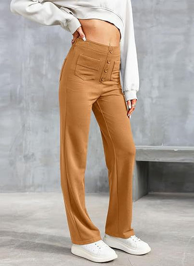 LUXE HIGH WAIST ELASTIC PANTS