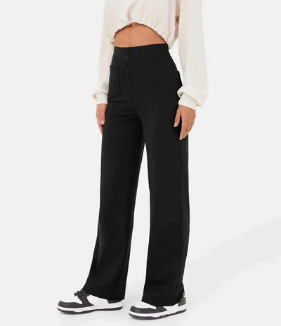 LUXE HIGH WAIST ELASTIC PANTS