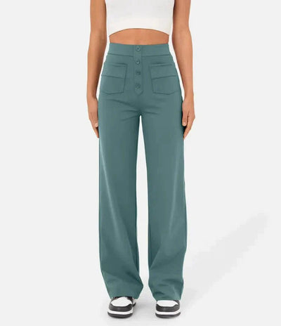 LUXE HIGH WAIST ELASTIC PANTS