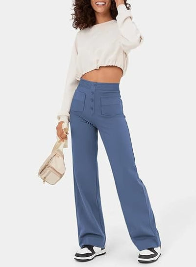 LUXE HIGH WAIST ELASTIC PANTS